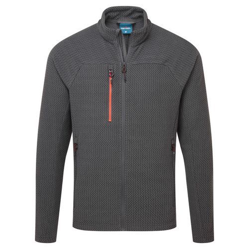 EV4 Texturovaný fleece, sivá