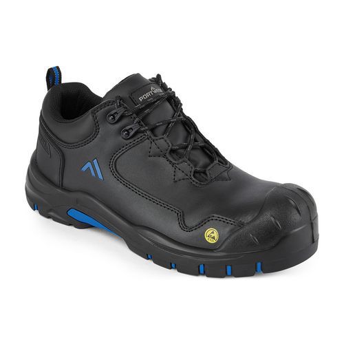 Apex Compositelite topánka S3S ESD HRO SR SC FO, čierna/modrá