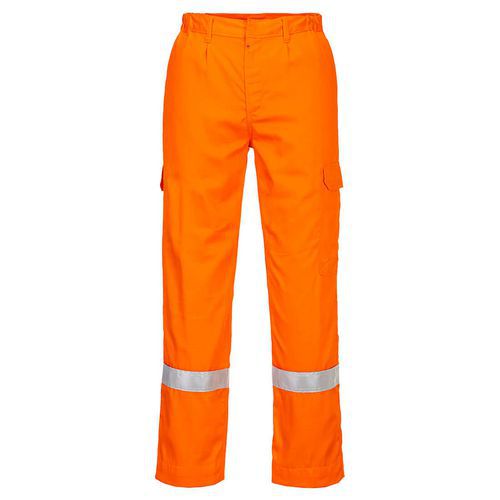 FR ľahké antistatické nohavice, oranžová