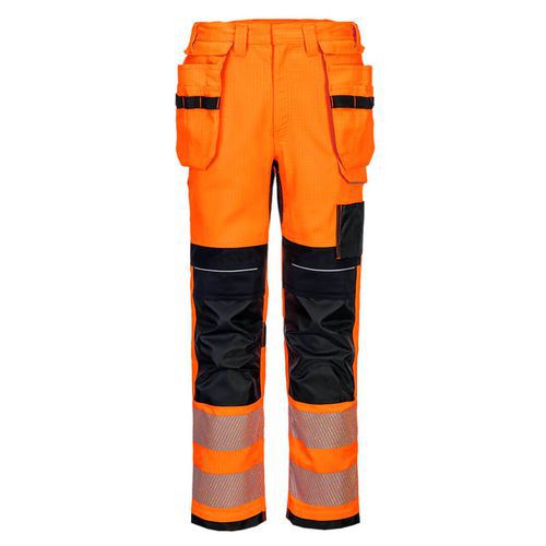 PW3 FR HVO Holster Nohavice, čierna/oranžová