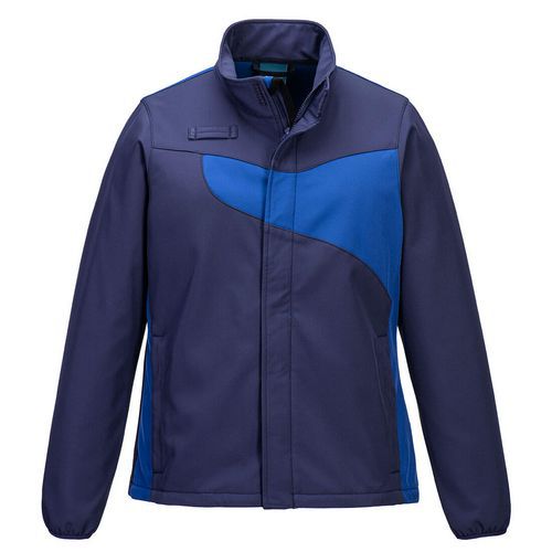 PW2 Dámska Softshell bunda (2L), modrá/svetlomodrá