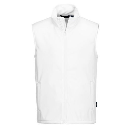 Print & Promo Softshell vesta (2L), biela