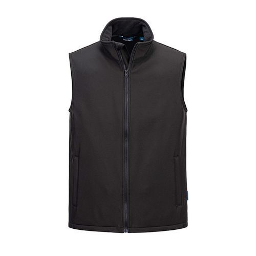 Print & Promo Softshell vesta (2L), čierna
