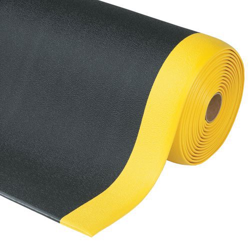Sof-Tred™ protiúnavové penové rohože, čierno-žlté, 1 830 cm