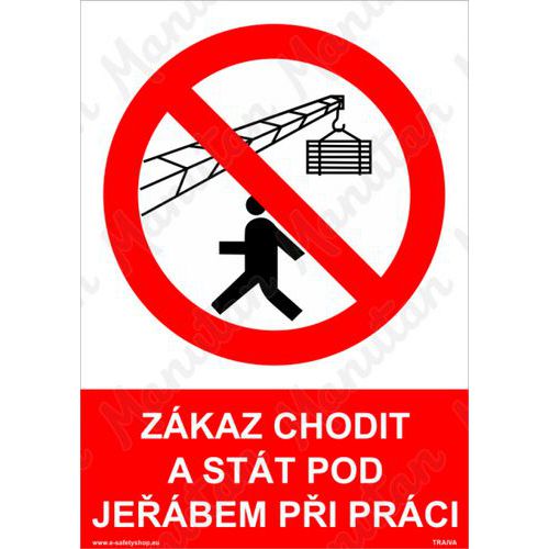 Zákaz prechádzať