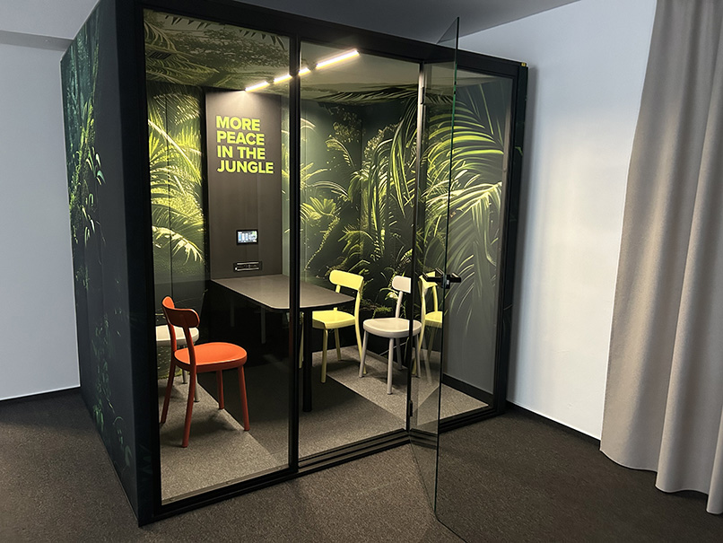 mobilná zasadacia miestnosť