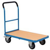 Plošinové vozíky s madlom