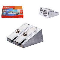 Ořezávátko kov dvouděrové DELI