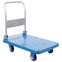 Plošinový vozík so sklopným držadlom Manutan Expert Board, do 300 kg