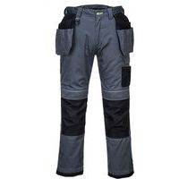 PW3 Pracovné Holster nohavice, sivá/čierna