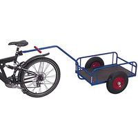 Dvojkolesové vozíky za bicykel, nafukovacie kolesá