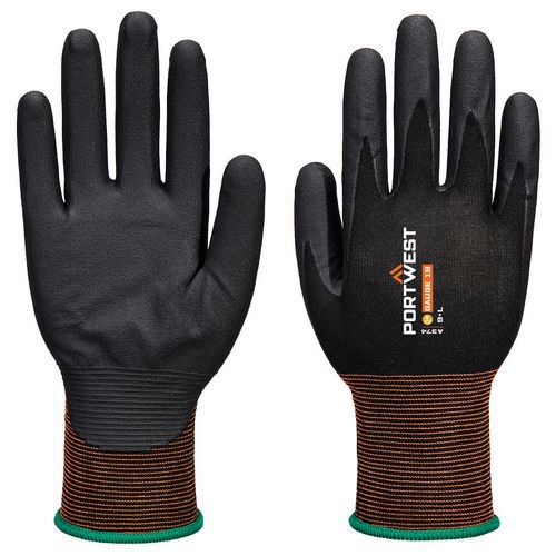 Nitrilové rukavice GP Grip 18 Micro Foam, čierna
