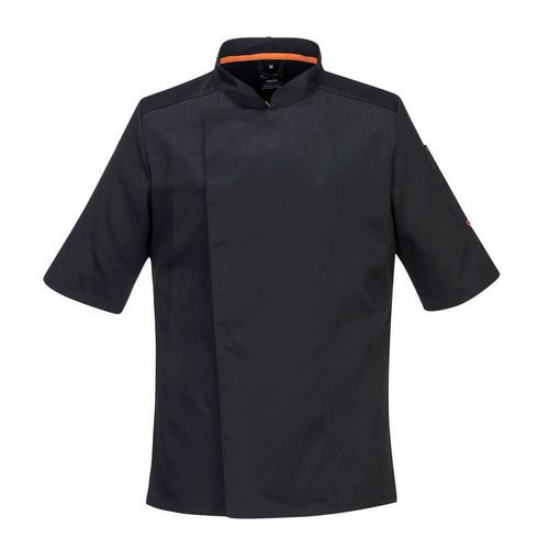 Stretch Mesh Air Pro rondon s krátkym rukávom, čierna