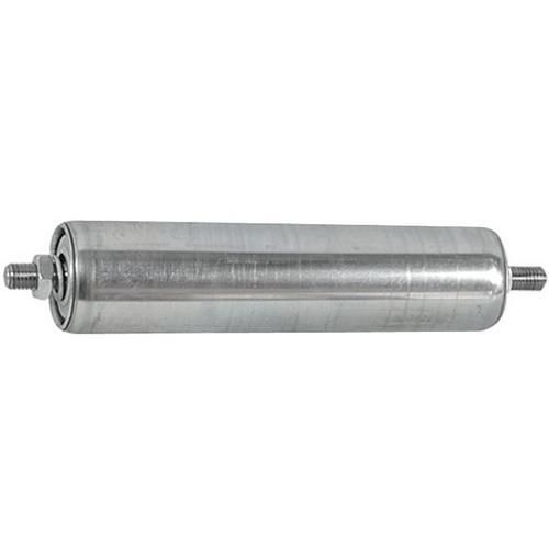 Oceľové dopravníkové valčeky s pružinovou osou 12 mm, priemer 50 mm, 10 ks