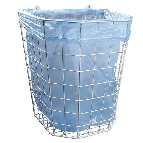 Hygienický drôtený odpadkový kôš Merida Octagon, objem 22 l Hygienický drôtený odpadkový kôš Merida Octagon, objem 22 l