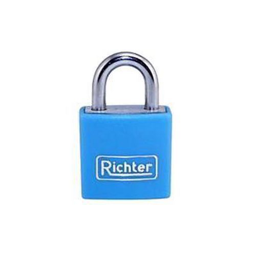 Visací zámok hliníková s plastovým krytom