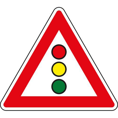 Dopravná značka Svetelné signály (A10)