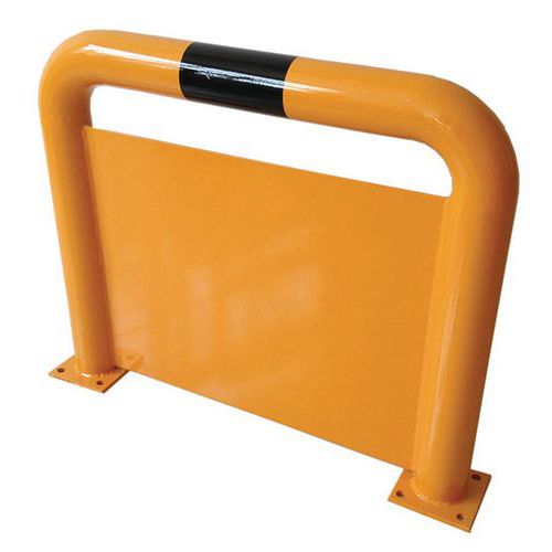 Kovová zábrana s doskou Manutan, stredná, dĺžka 75 cm Kovová zábrana s doskou Manutan, stredná, dĺžka 75 cm