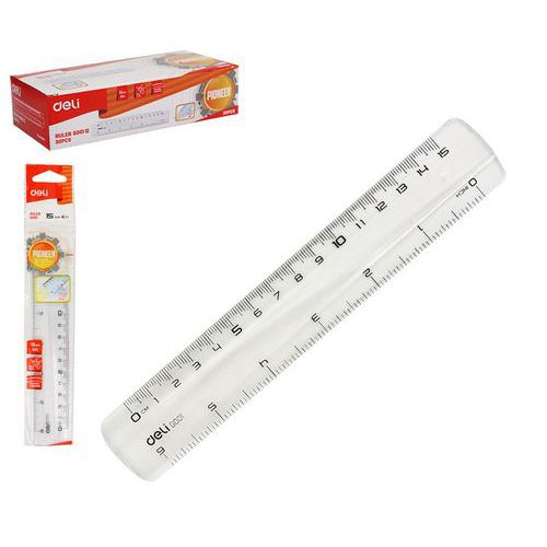 Pravítko DELI 15cm Pravítko DELI 15cm