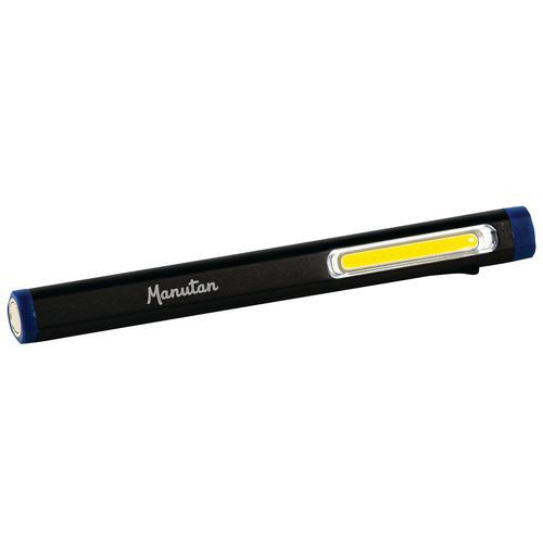 Nabíjacie LED svietidlo Manutan Expert, 1 x COB LED, dosvit 50 m