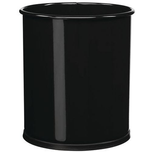 Kovový odpadkový kôš Manutan OneTop, objem 8 l Kovový odpadkový kôš Manutan OneTop, objem 8 l