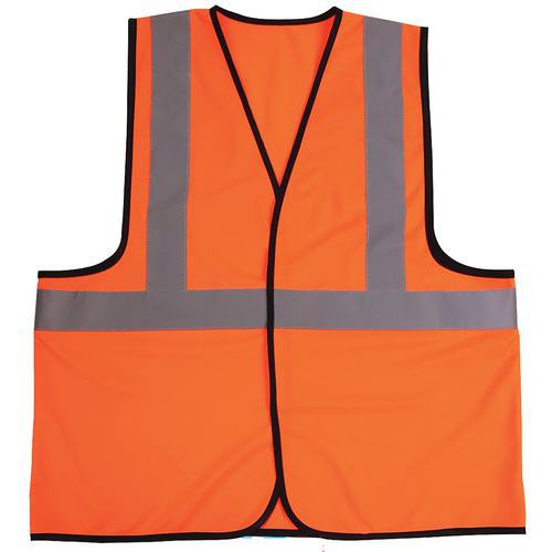 Oranžové reflexné vesty - Manutan Expert