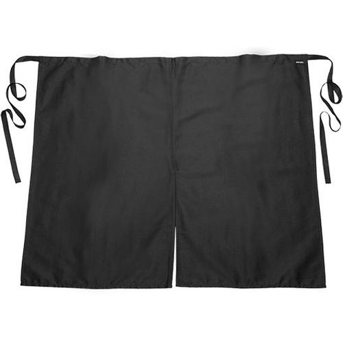 Rozdelená zástera 80cm, čierna Rozdelená zástera 80cm, čierna