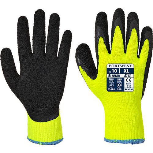 Rukavice Thermal Soft Grip, čierna/žltá Rukavice Thermal Soft Grip, čierna/žltá