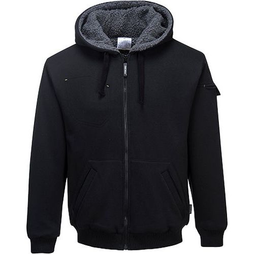 Mikina s kapucňou Pewter, čierna
