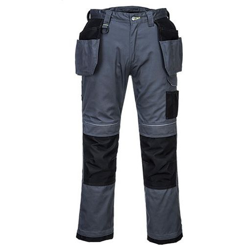PW3 Pracovné Holster nohavice, čierna/sivá