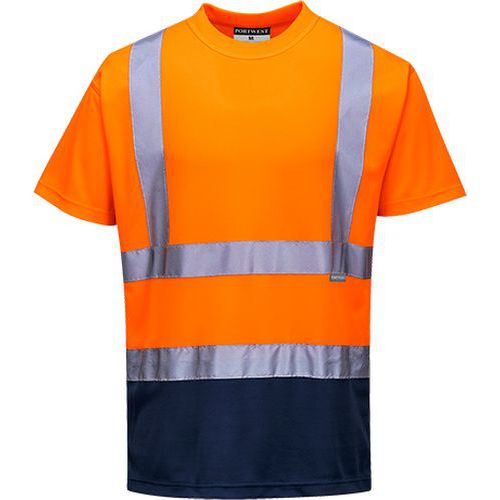 Tričko Two Tone, modrá/oranžová Tričko Two Tone, modrá/oranžová