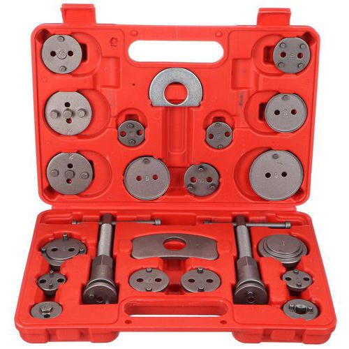 Stlačovák brzdových piestov MECHANIC BRAKE SET 22, sada 22ks SIXTOL Stlačovák brzdových piestov MECHANIC BRAKE SET 22, sada 22ks SIXTOL