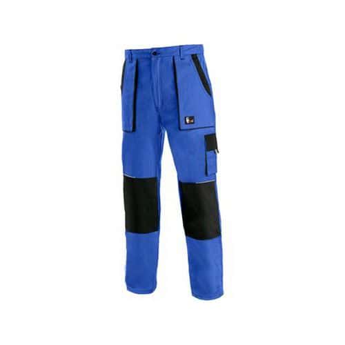 Nohavice do pása CXS LUXY JOSEF, pánske, 170-176 cm, modro-čierne